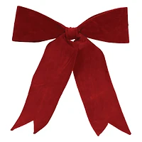 16.5" Red Wired Holiday Bows, 2ct.