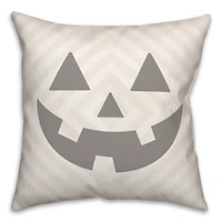 Neutral Diamond Jack Throw Pillow