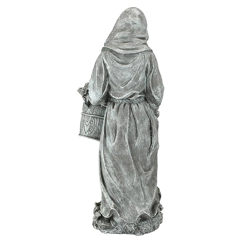 Design Toscano® 24.5" Large St. Fiacre, the Gardener's Patron Saint Statue