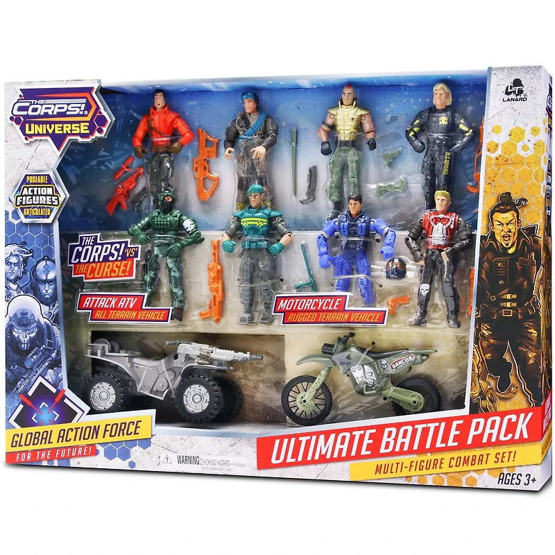 Lanard The Corps! Universe Ultimate Multi-Figure Battle Pack
