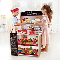 Hape Pop-Up Shop Kids Wooden Playcenter