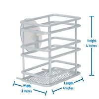 Laura Ashley White Speckled Sponge Holder