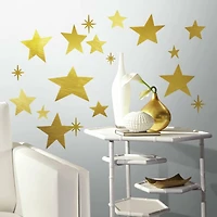RoomMates Foil Stars Peel & Stick Wall Decals