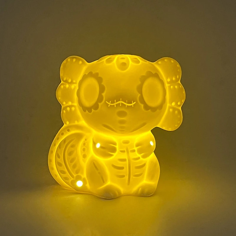 4.5" DIY LED Axolotl Ceramic Décor by Ashland®