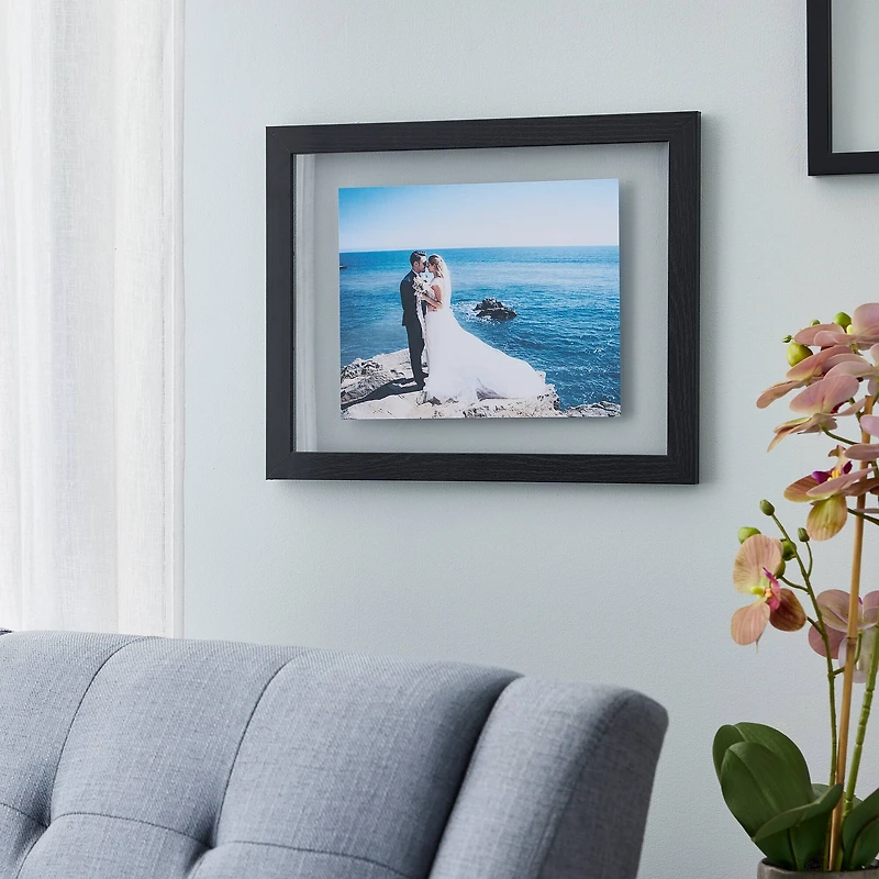 Black Belmont Float Frame by Studio Décor