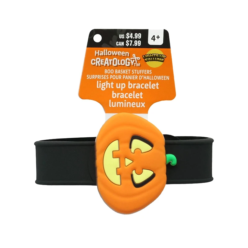 Jack-O'-Lantern Light-Up Bracelet by Creatology™