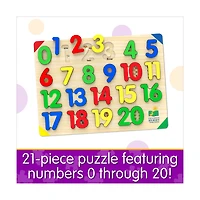 Lift & Learn Puzzle - 123: 21 Pcs
