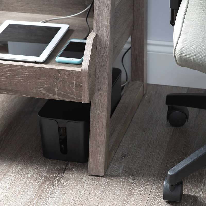 Simplify Black Cable Organizer Boxes, 2ct.