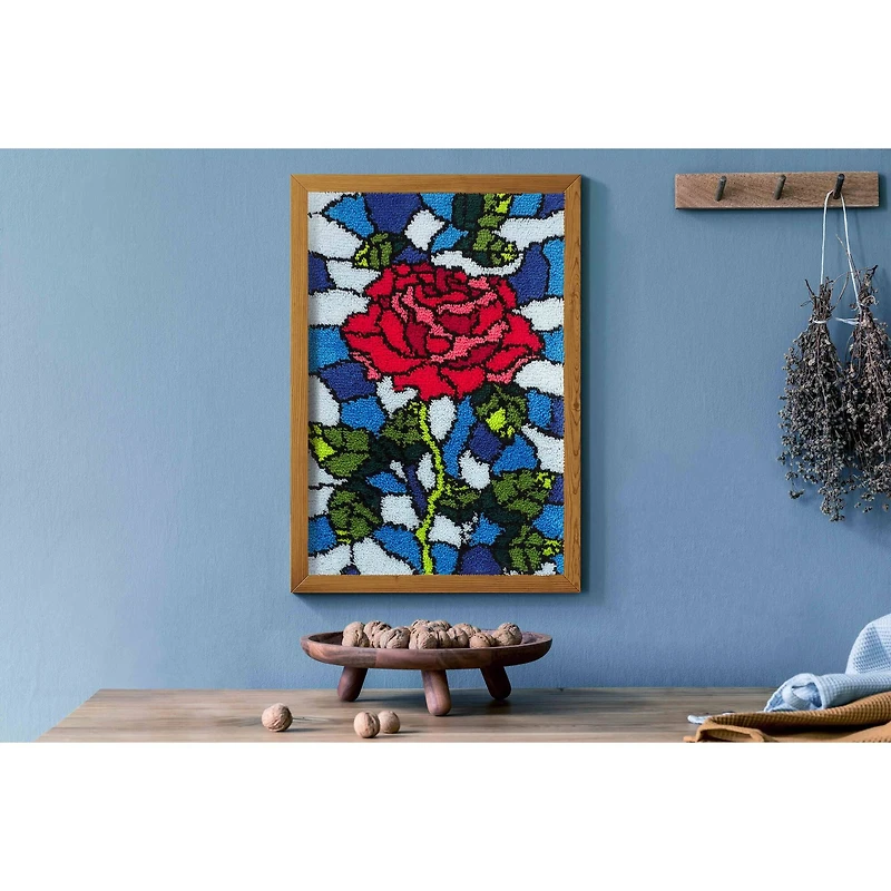 Leisure Arts® Rose Latch Hook Kit