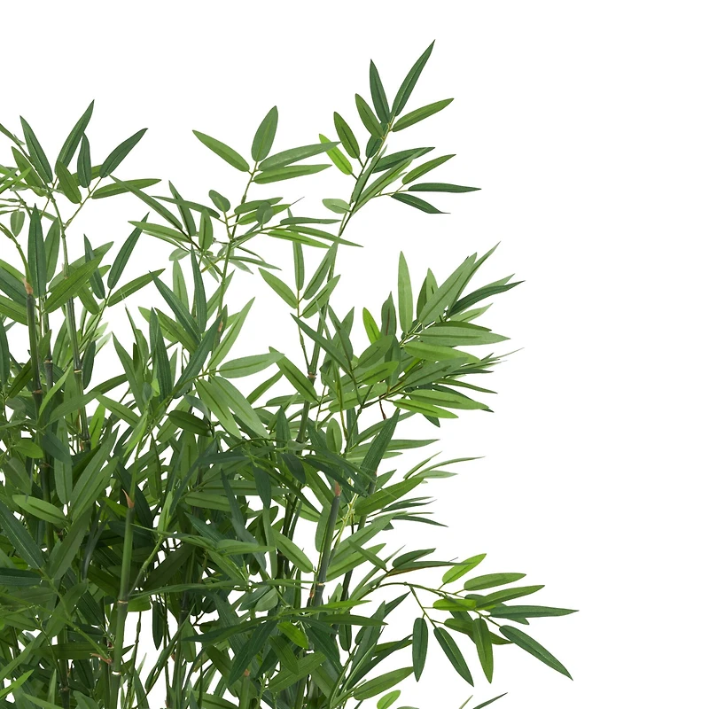 40" Natural Green Foliage Plant in Brown Seagrass Pot