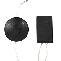 5ft. Pre-Lit Flocked Grand Northern Rocky Fir Artificial Christmas Tree, Warm White Micro LED Lights