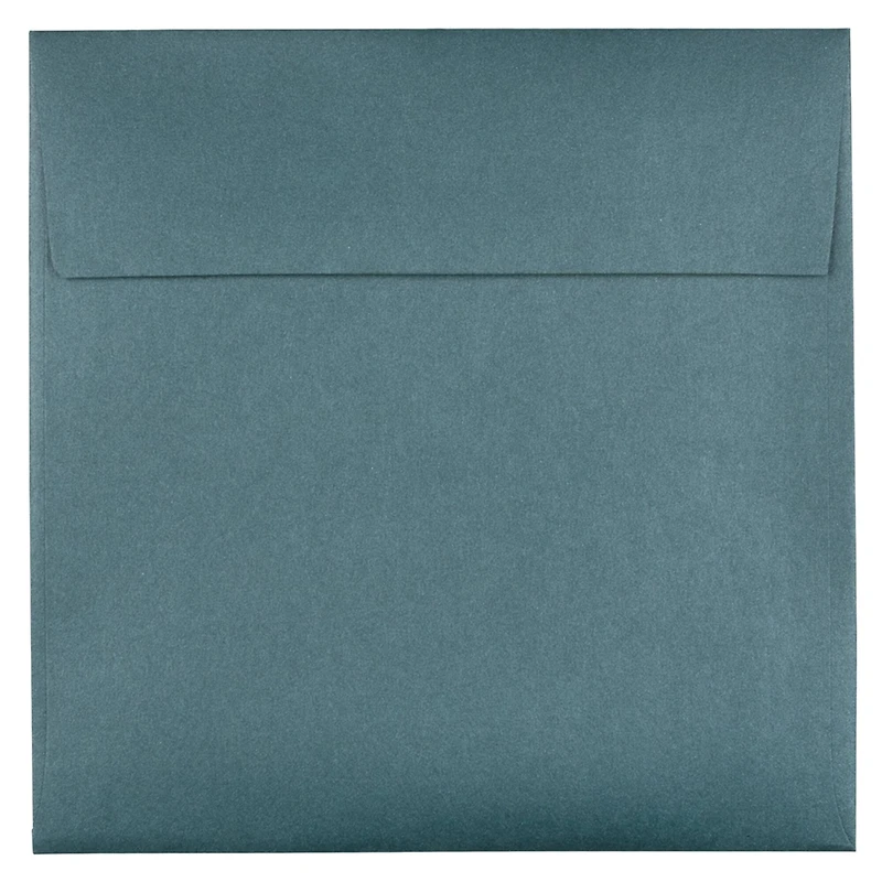 JAM Paper 6.5 Malachite Stardream Square Metallic Invitation Envelopes 25ct.