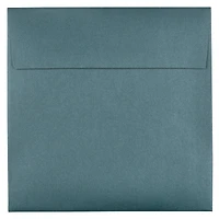 JAM Paper 6.5 Malachite Stardream Square Metallic Invitation Envelopes 25ct.