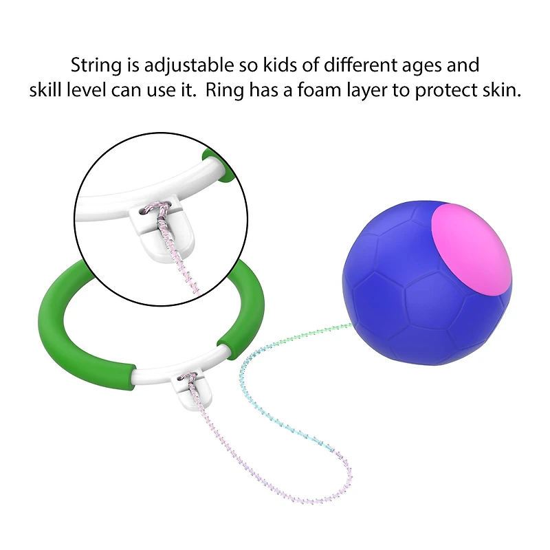 Toy Time 6 Piece Skip Ball Set