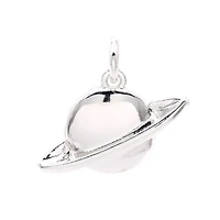 Silver Plated Planet Charm by Bead Landing™