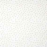 30" x 24ft. White with Gold Dots Foil Gift Wrap by Celebrate It™