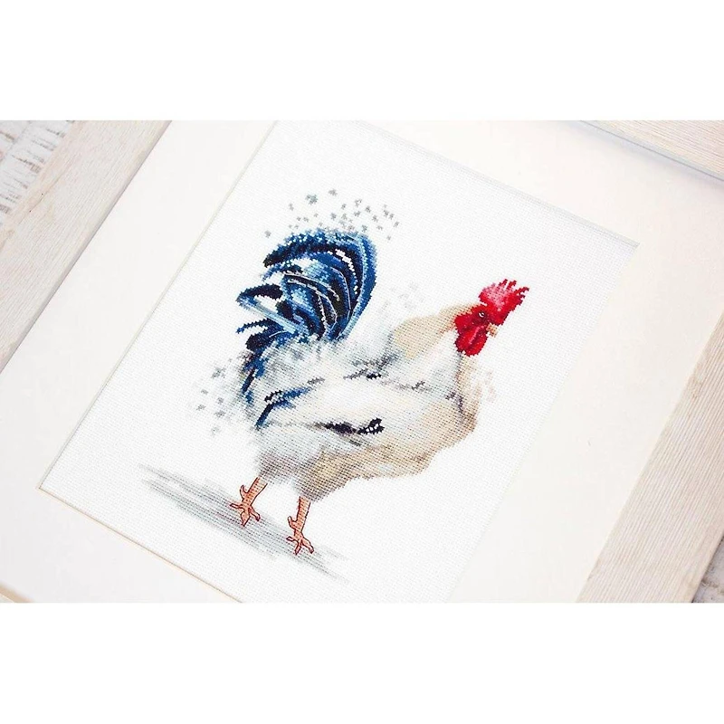 Luca-s The Rooster B2304L Counted Cross Stitch Kit