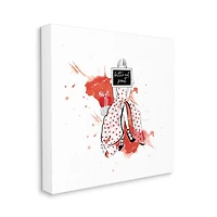 Stupell Industries Better Not Pout Holiday Fashion Canvas Wall Art