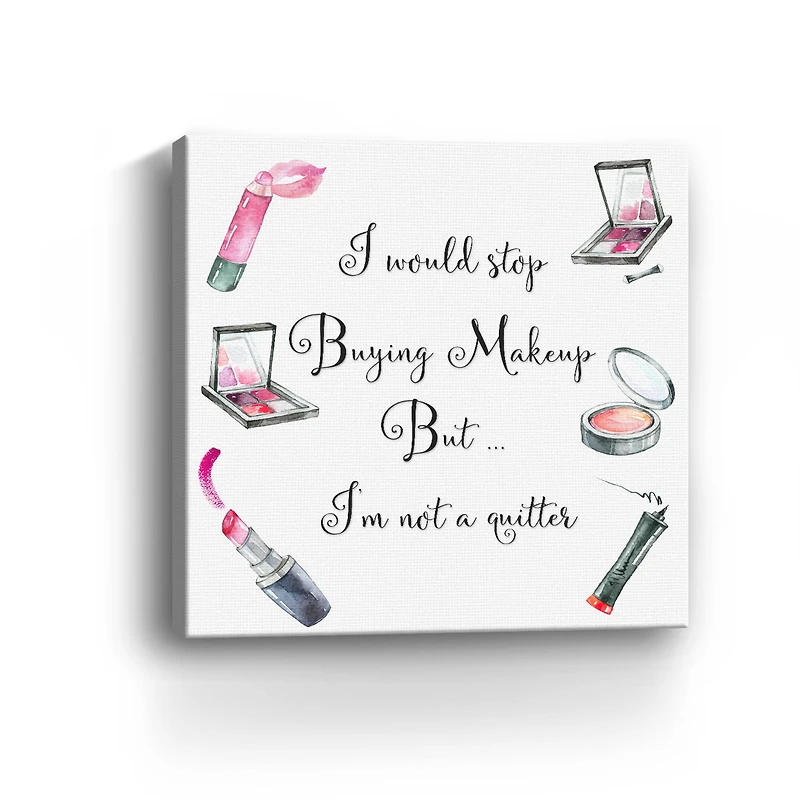 Not a Quitter Canvas Giclee