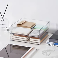 8" x 8" Clear Stacking Storage Tray by Simply Tidy™