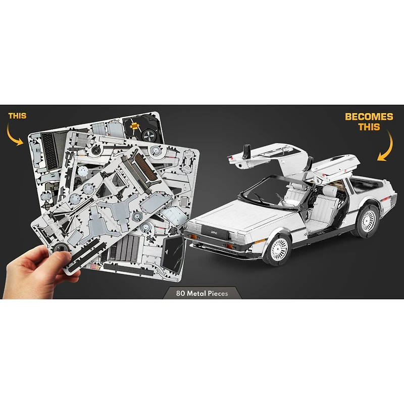 Metal Earth® DeLorean Steel Model Kit