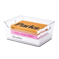 12 Pack: Large Clear Open Storage Bin by Simply Tidy®