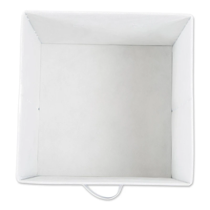 DII® 13" French Blue & White Dots Storage Cube, 2ct.