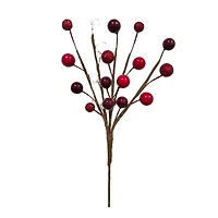 8" Red, Crystal & Burgundy Berry Pick by Ashland®