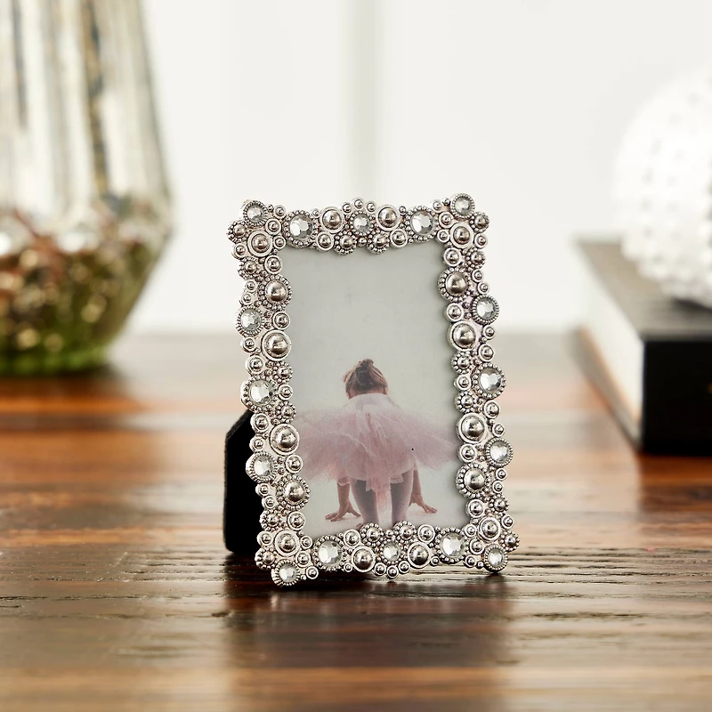 Silver Gems Mini Frame by Studio Décor®