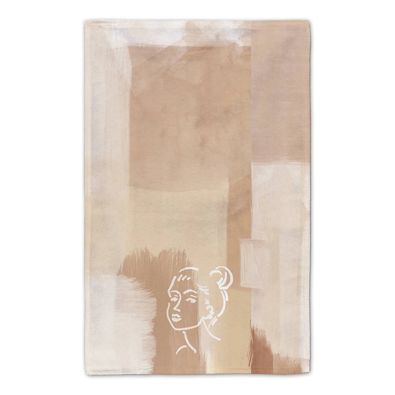 Neutral Desert Girl Towel Set
