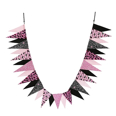 6ft. Pink Halloween Flag Garland by Ashland®