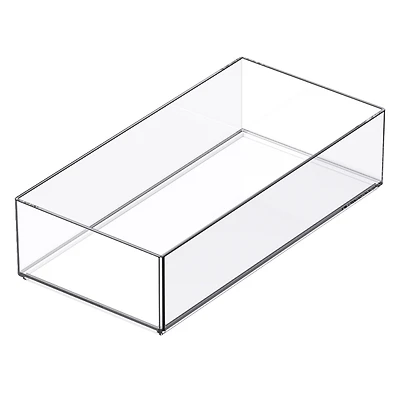8" x 4" Clear Stacking Storage Tray by Simply Tidy™