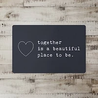 18" x 27" Together Favorite Place to Be Floor Mat