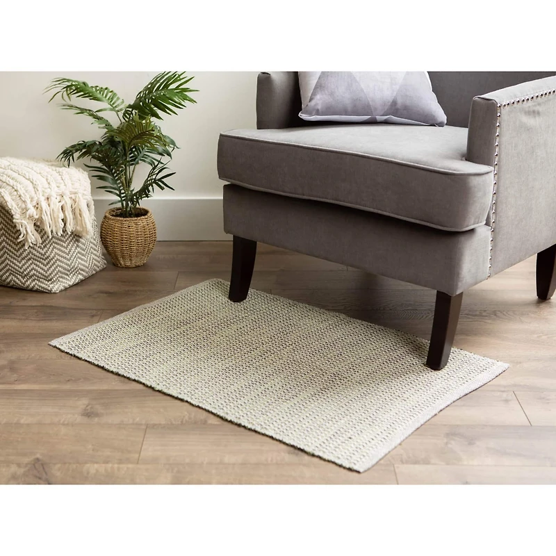 DII® Artichoke Diamond Recycled Yarn Rug, 2ft. x 3ft.