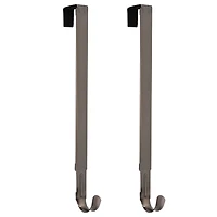 Haute Decor Adapt™ Brushed Nickel Adjustable Wreath Hanger, 2ct.