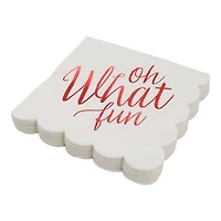 Oh What Fun Beverage Napkins, 20ct. by Celebrate It™