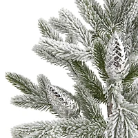 2.5ft. Unlit Flocked Christmas Artificial Christmas Tree