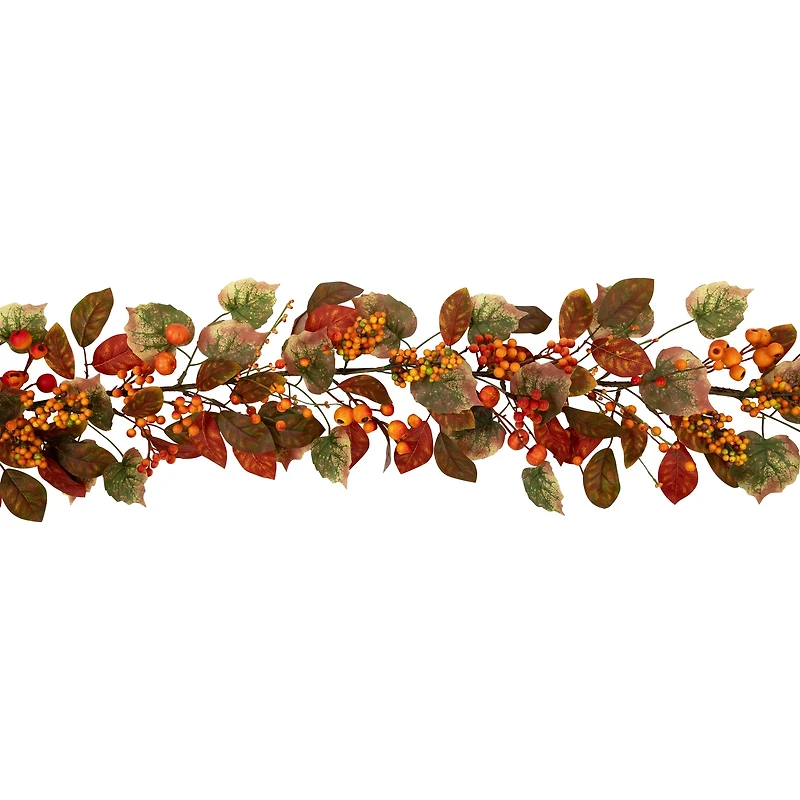 5ft. Pumpkins & Berries Fall Harvest Garland