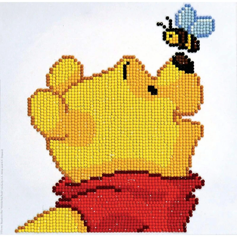 Camelot® Dots Pooh Bee Diamond Painting Kit