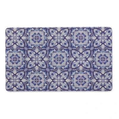DII® Blue Tile Tufted Mat