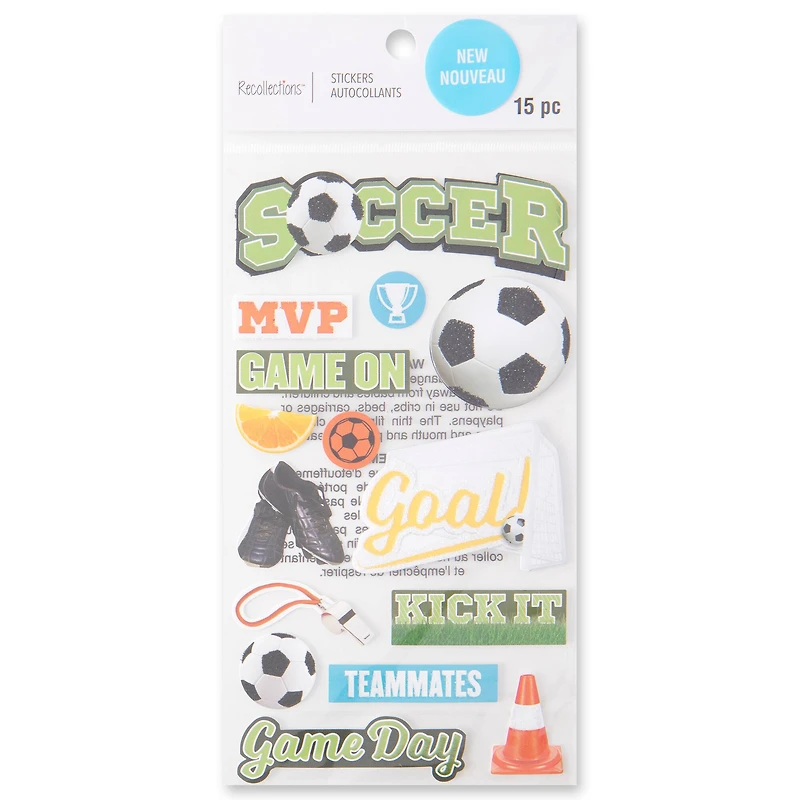 Soccer Stickers by Recollections™