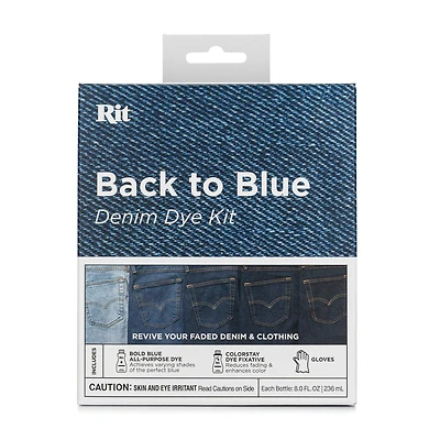 Rit® Back to Blue Denim Dye Kit