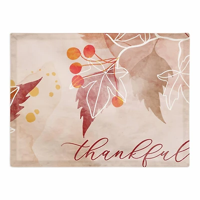 Thankful Poly Twill Placemat