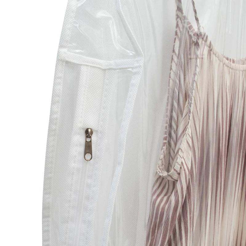 Organize It All Gusseted Clear Gown Bag