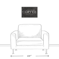 Please Let There Be Coffee 18" x 12' Canvas Wall Art