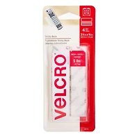 12 Packs: 4 ct. (48 total) VELCRO® Brand Sticky Back White Strips