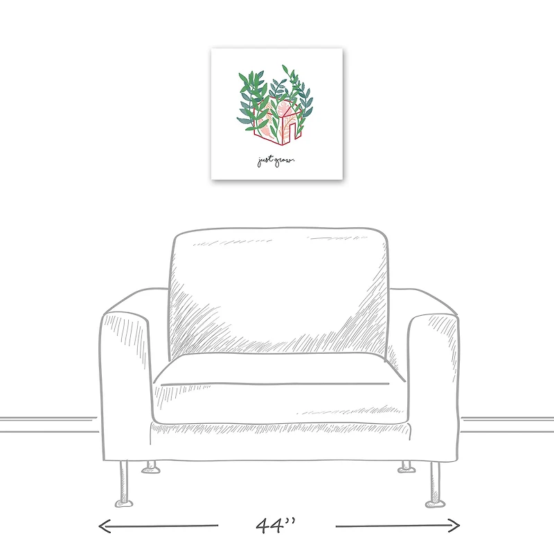 Greenhouse Canvas Wall Art