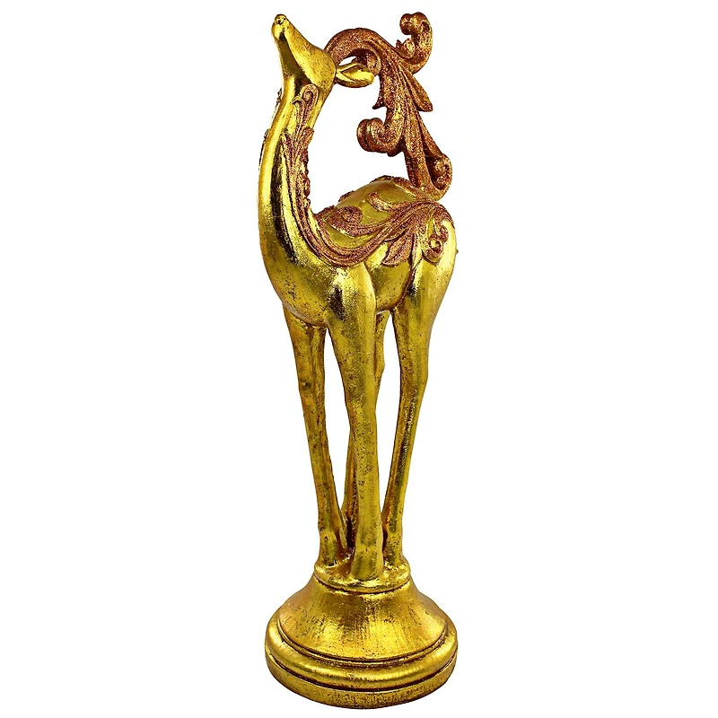 Design Toscano 2ft. Santa's Romping Reindeer Christmas Statues, 2ct.