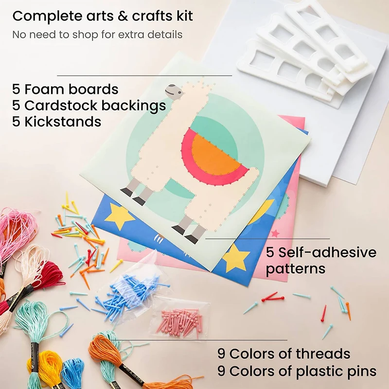 Arteza® Kids String Art Animal Set