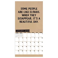 2026 Anti-Affirmations & Sarcasm Mini Calendar